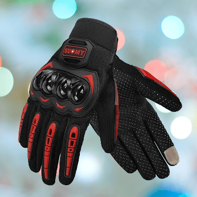 Gants de moto - MotorcycleGloves™ - Rouge - Motard Sur