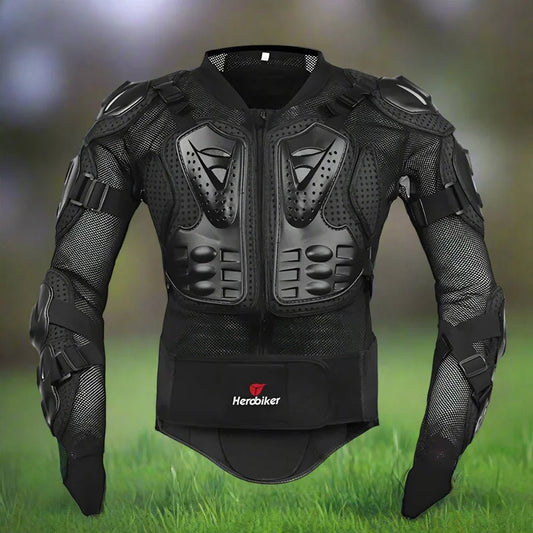 Veste de Moto - MotocrossProtection™ - Jacket Noir - Motard Sur